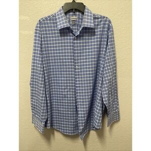 Van Heusen Men's Fitted Shirt Long Sleeve Sz. XL (17-17 1/2 34/35)